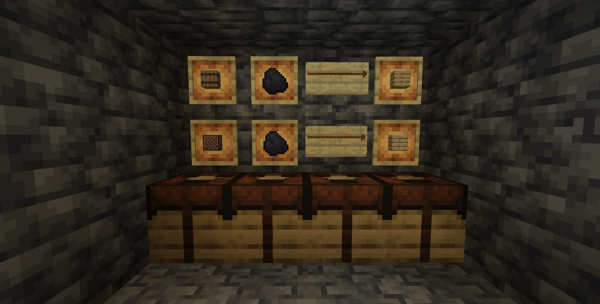 Wood Item + Coal > Planks
