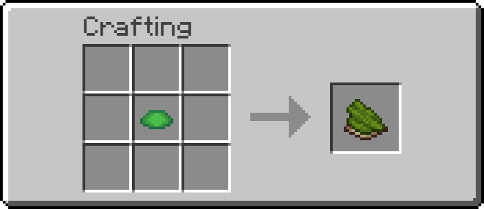 craft turtle scutes into green dye