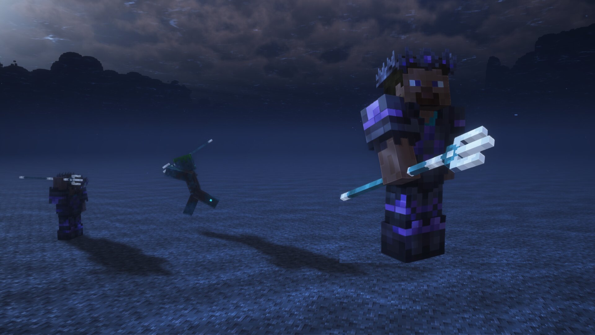 Player with Trident