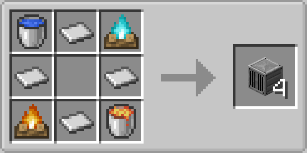 Infuser crafting recipe
