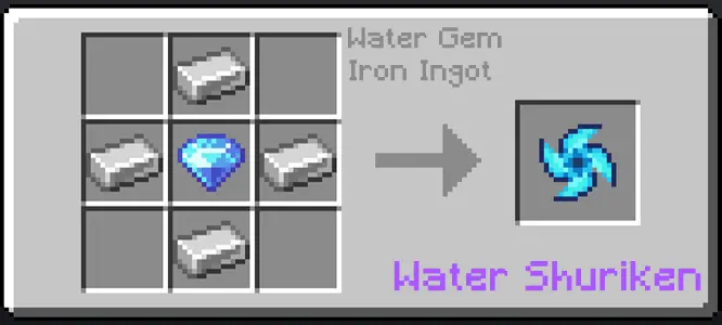 Water Shuriken Recipe