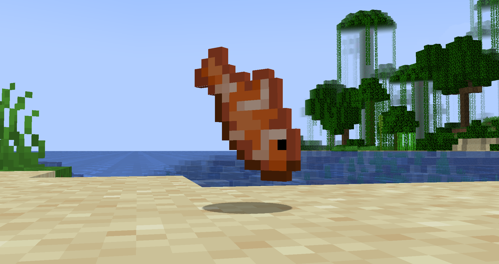 Vanilla tropical fish item