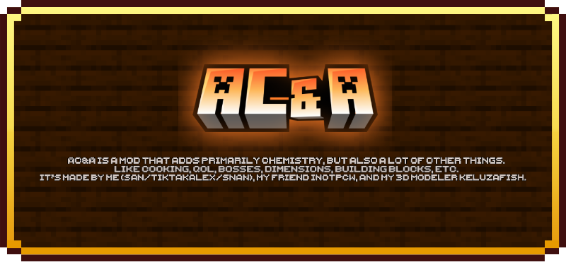 AC&A advancy card