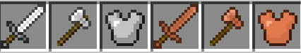 Items and armor comparsion