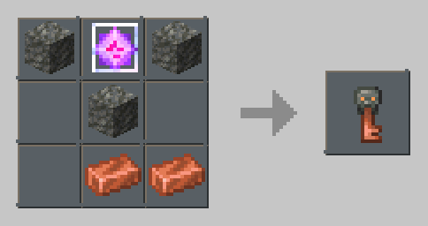 trial key crafting recipe