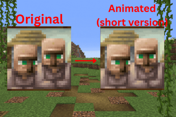 Original -> Animated