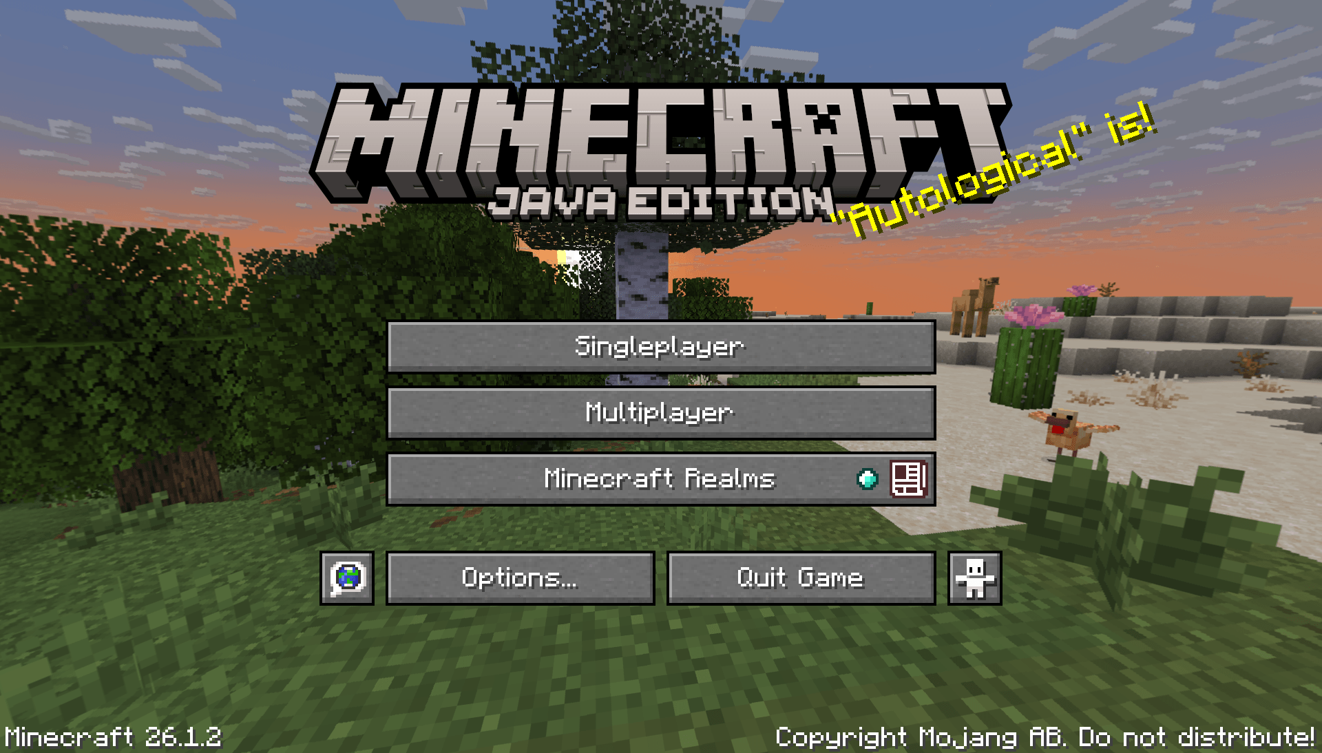 in-game menu screen with panorama