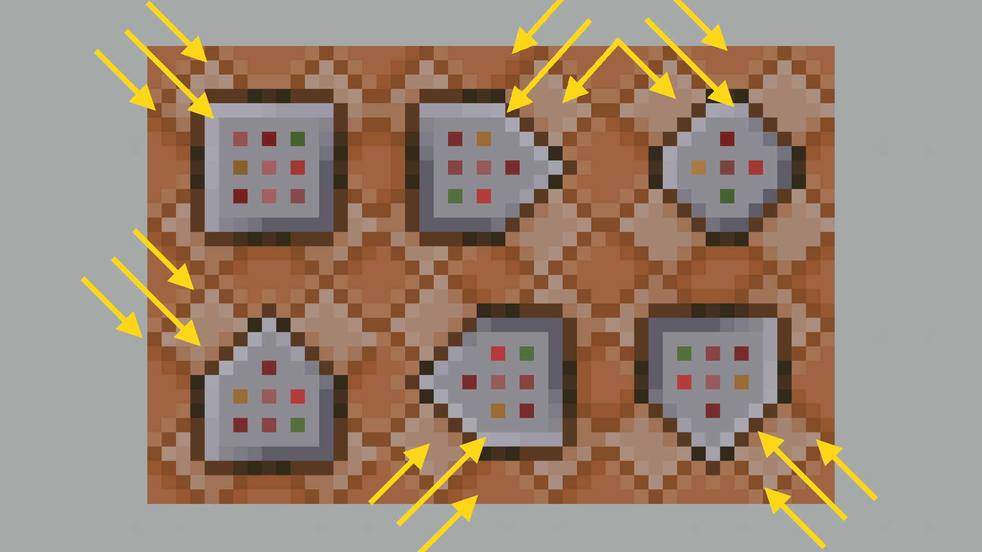 Highlighted issues with shading