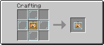 Screenshot recipe invisible glow item frame