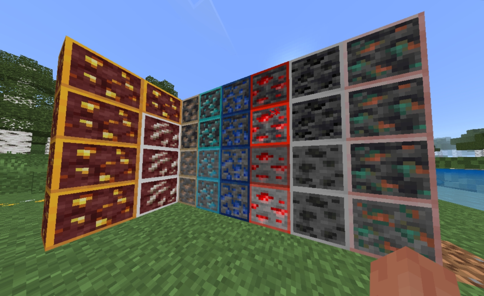 Outlined Ores