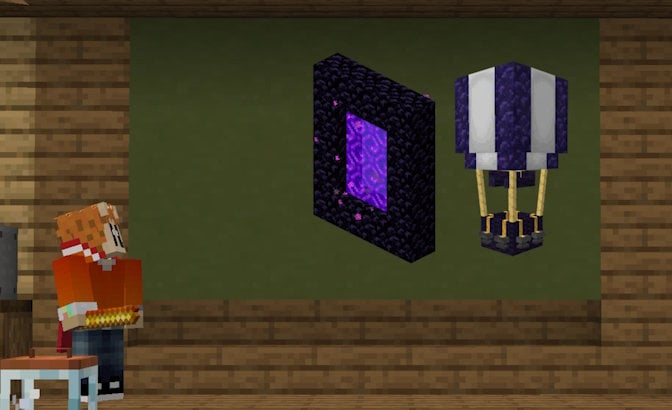 Ignifuged air ballon minecraft mod