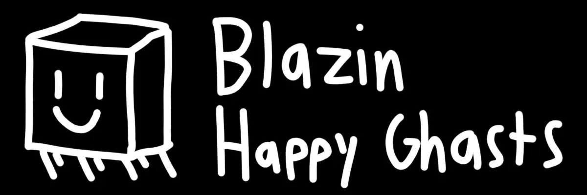 Blazin Happy Ghast banner
