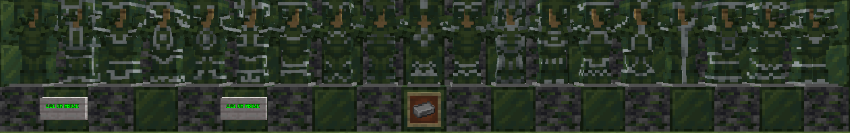 Malachite Armor Iron Trims