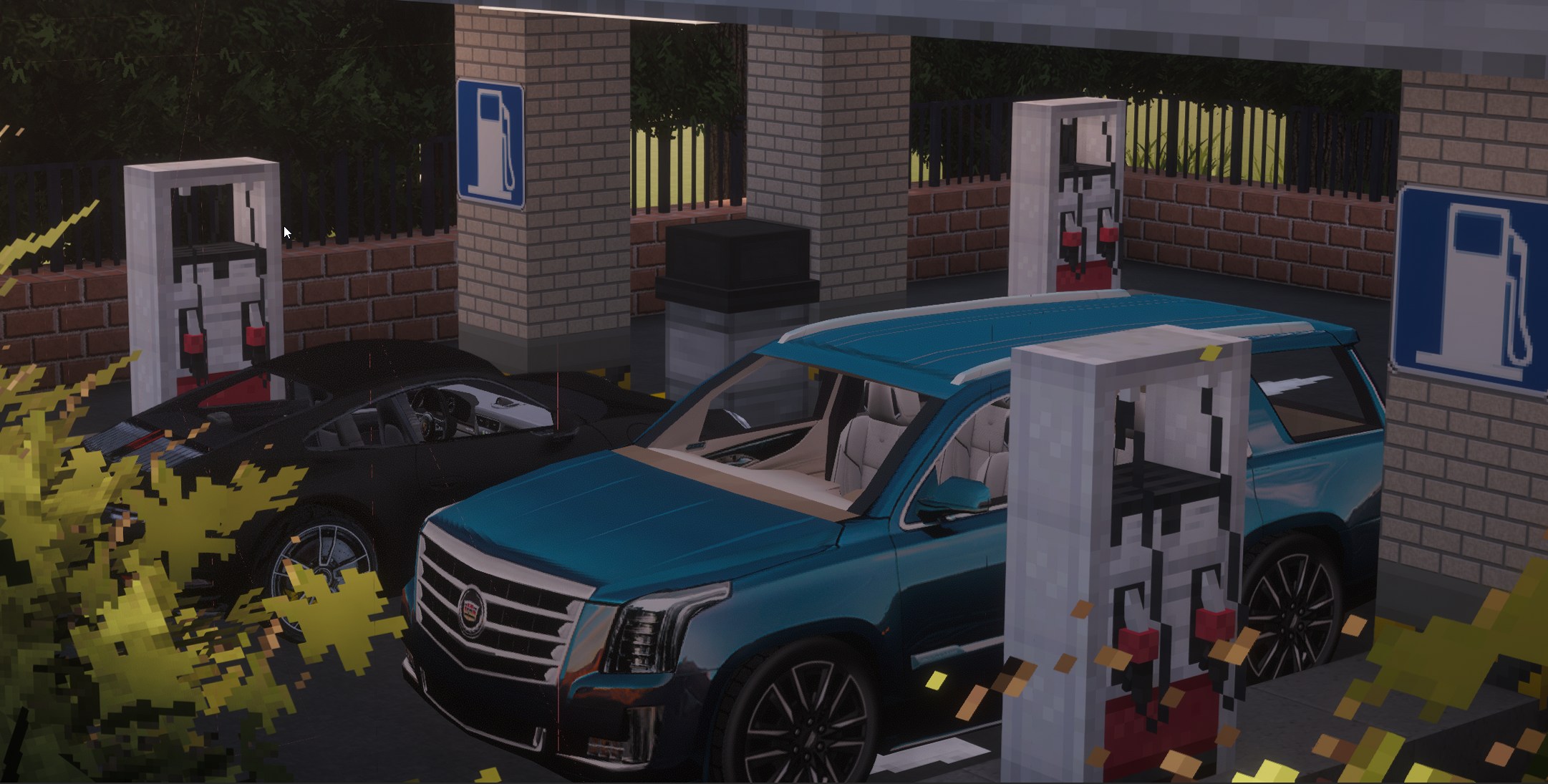 OverHead Shot of Vehicles from MTS Real Cars Pack