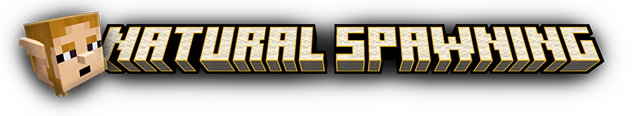 The words "Natural spawning" with the head of an elf