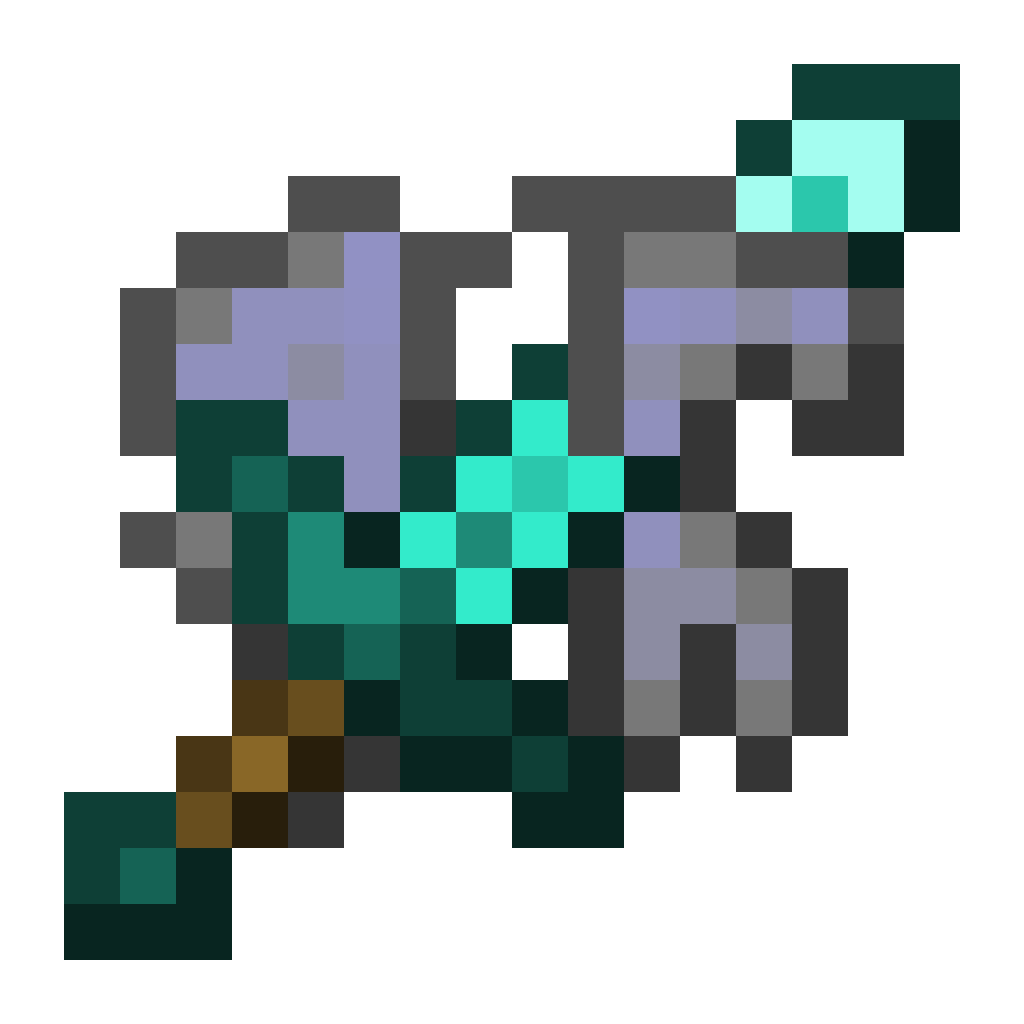 Picture of a broken elytra with a Diamond Sword going through it, used as the mods icon