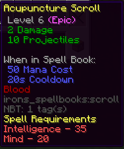 Spell Requirements