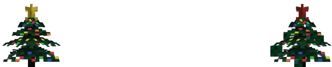 Mini Christmas Trees Banner