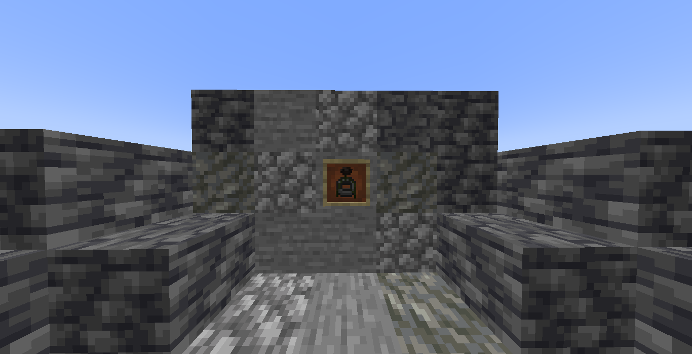 The Wither Immunity Ring next to some stone