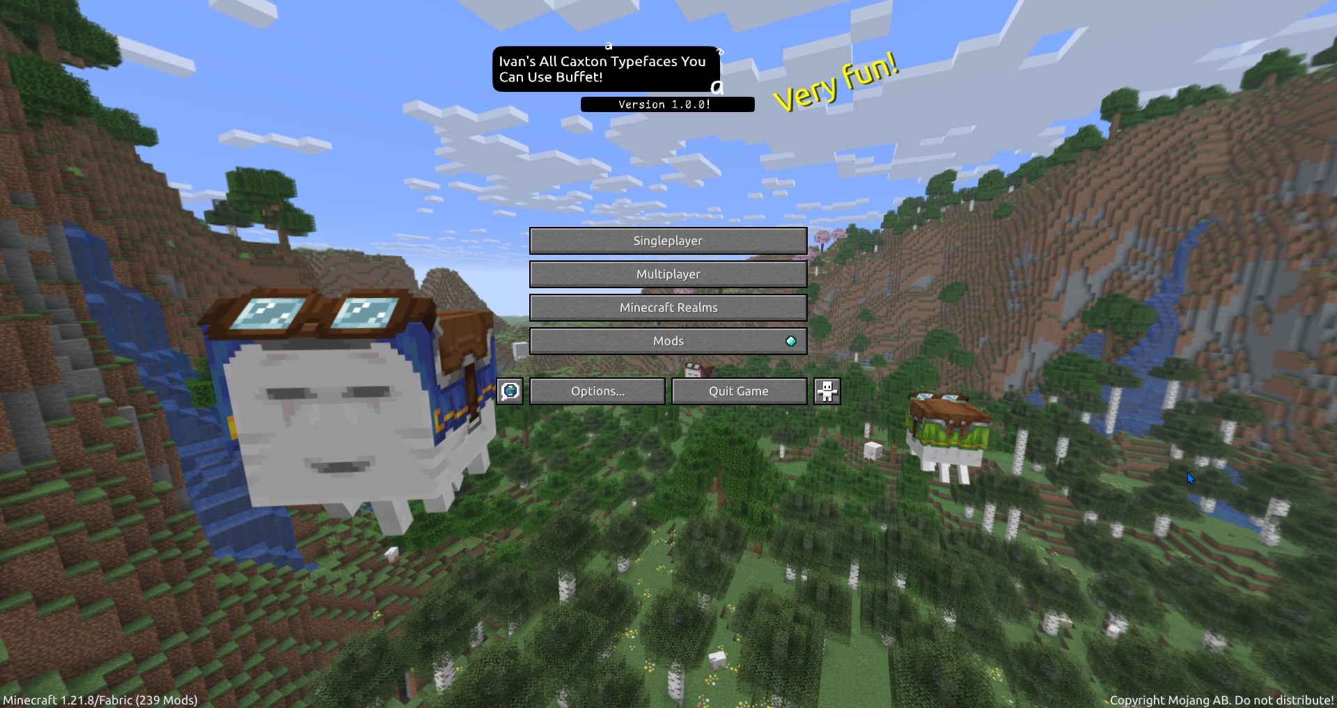 Main Menu with Branding