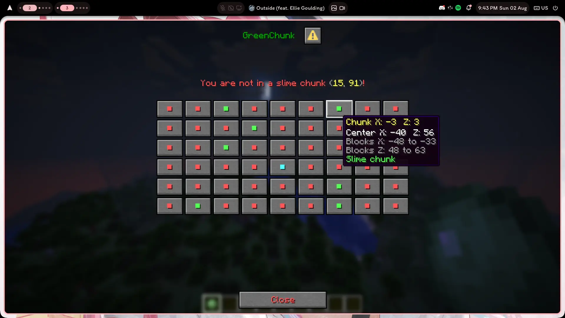 Slime chunk dialog