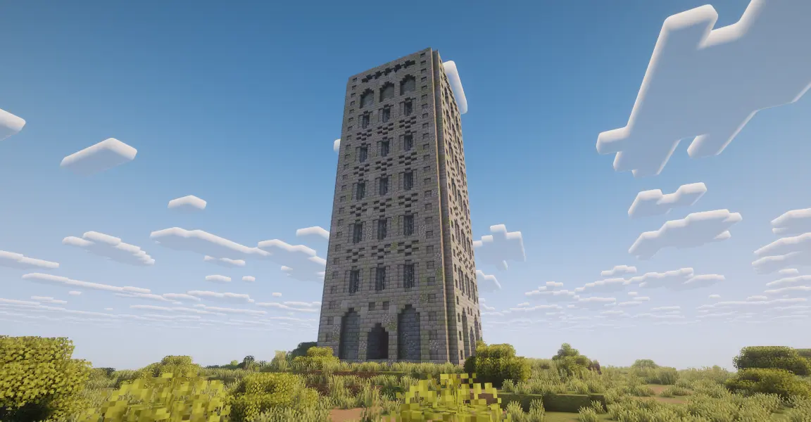 Monolithic tower