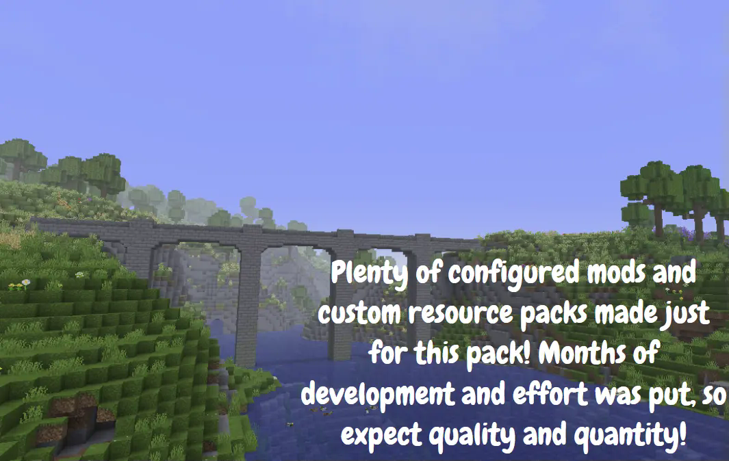 Plenty of custom content included as well!