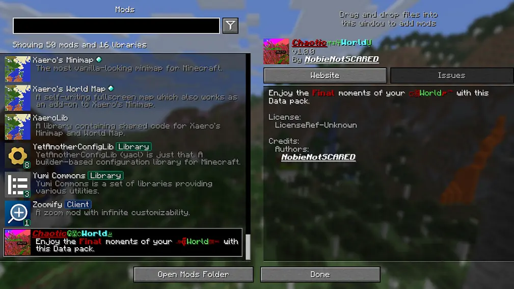 Mod Menu