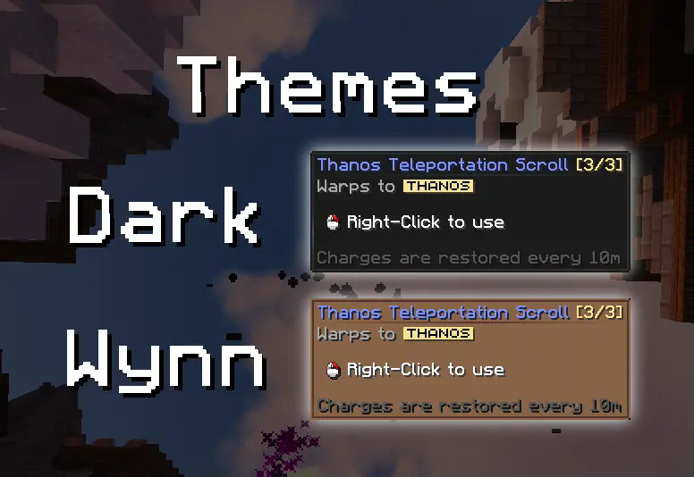 Optional Themes