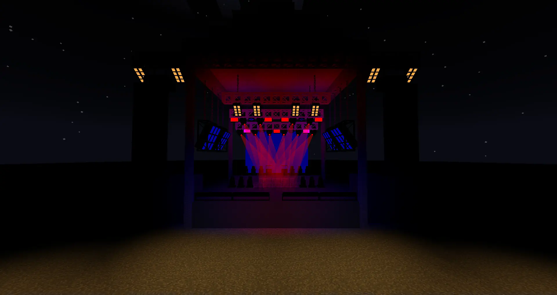 light test stage