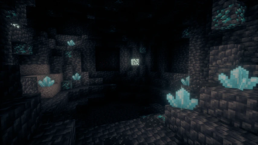 Very-rare diamond cave