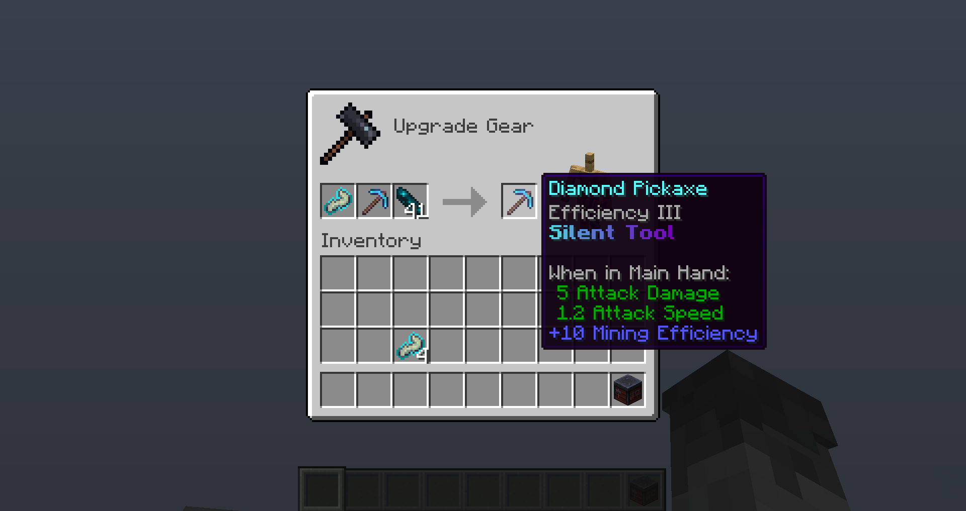 Tool Upgrade