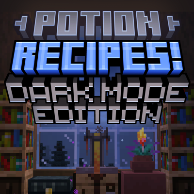 Potion Recipes: Dark Mode Edition Icon