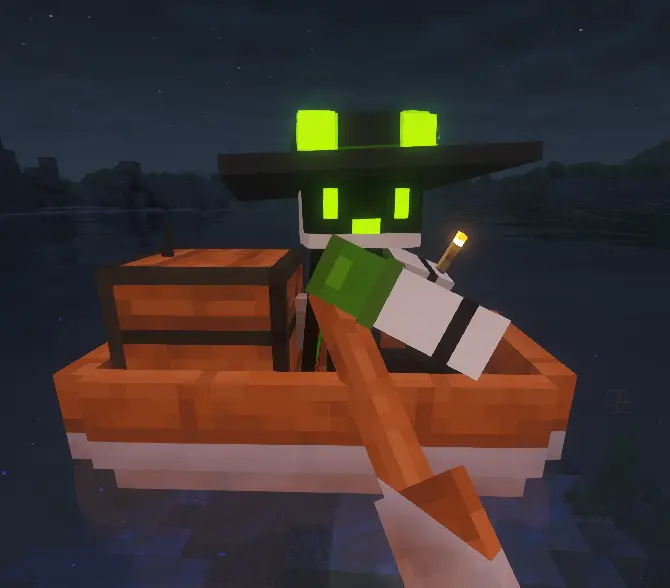 me in a chest boat
