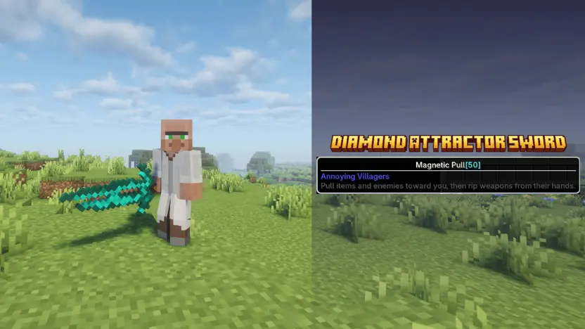 Diamond Attractor Sword