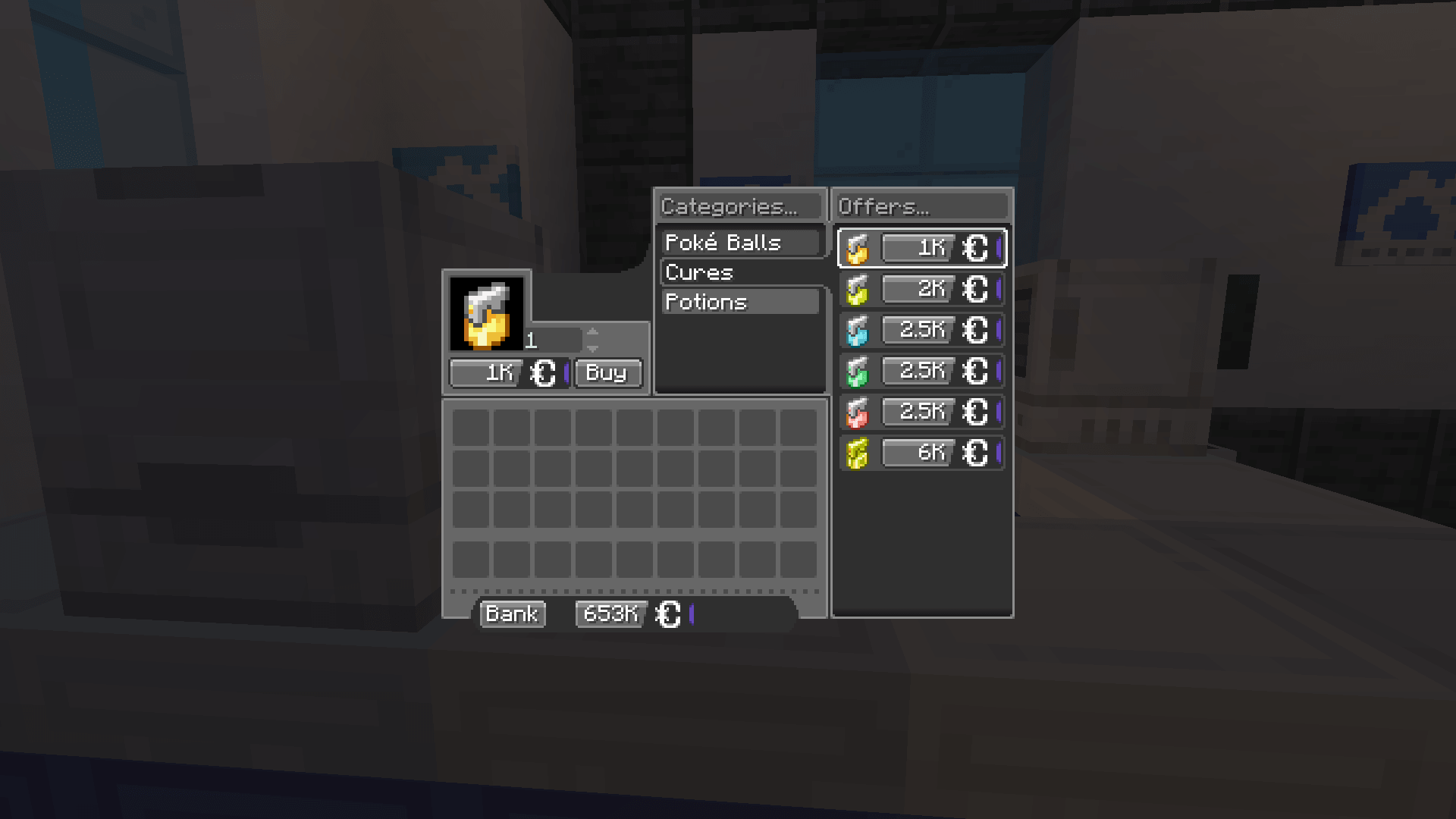 Shop at Pokemarts