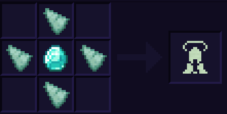 Recipe of the ascend item