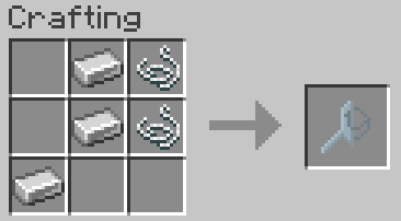 The crafting recipe for the Frog Holder item.