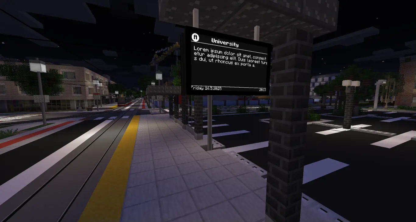Display overwrite message