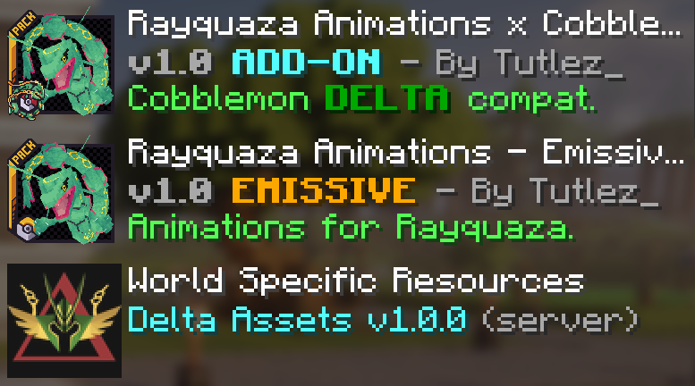 Add-on order example