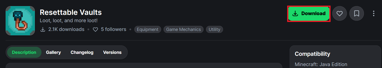 Click "Download".