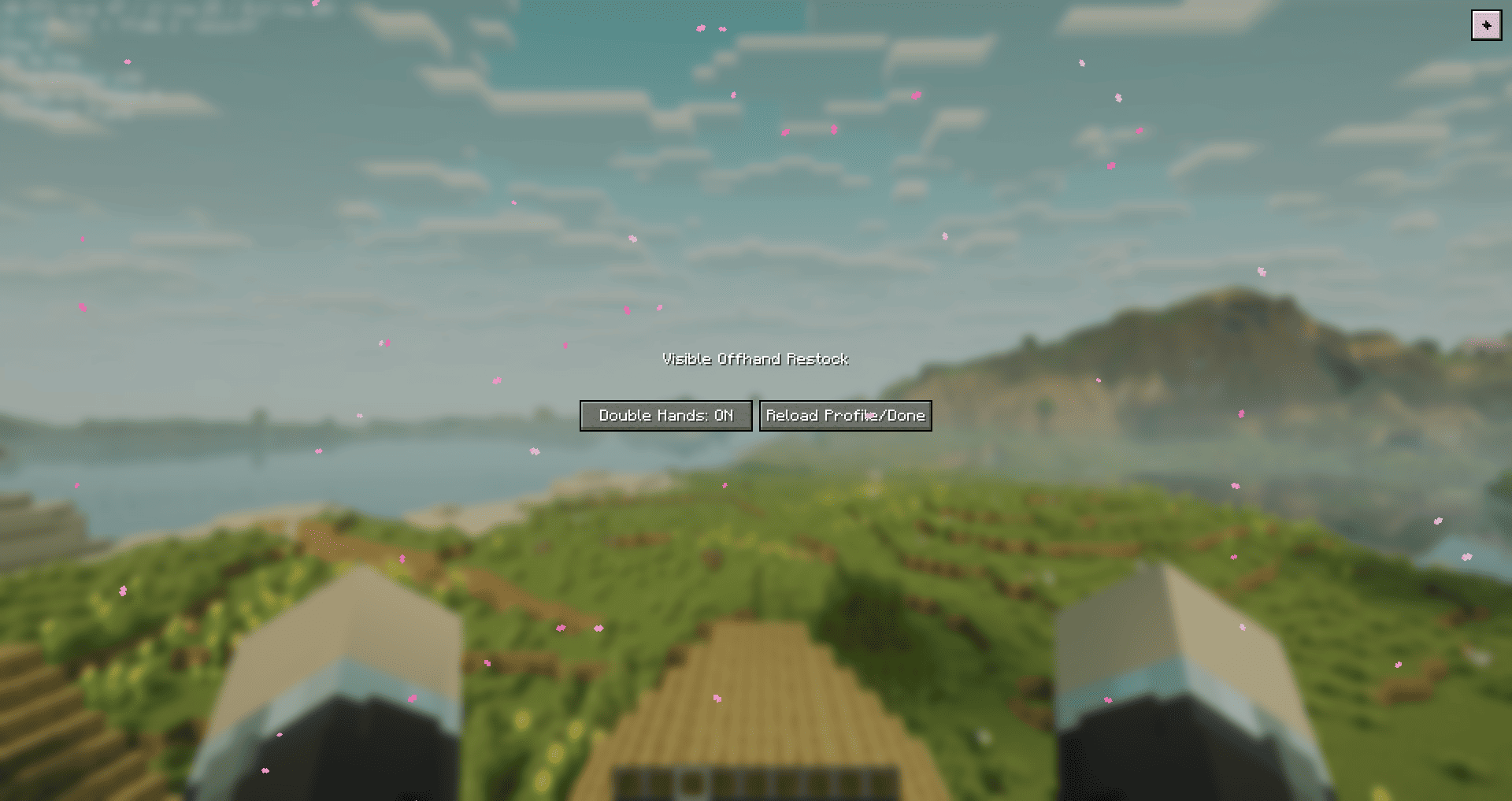 Settings menu
