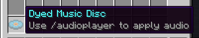 Disc in inventory