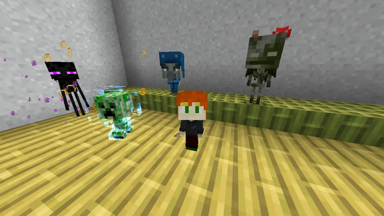 Mobs without native baby models affected by potion of infantilism making them appear baby size and chibi