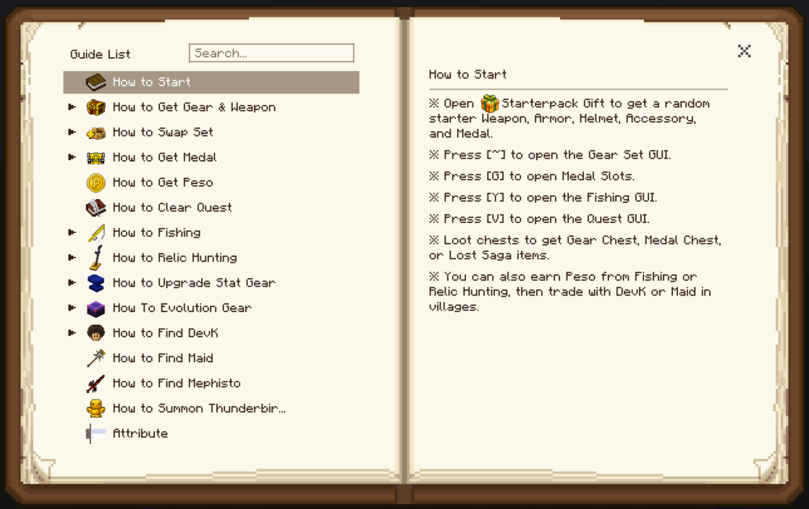 GUIDE BOOK