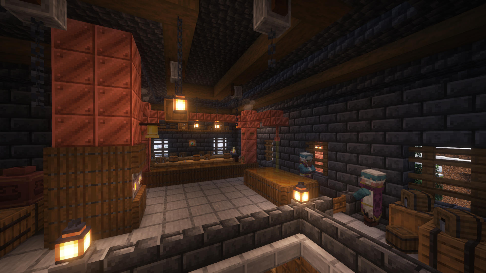 Inside