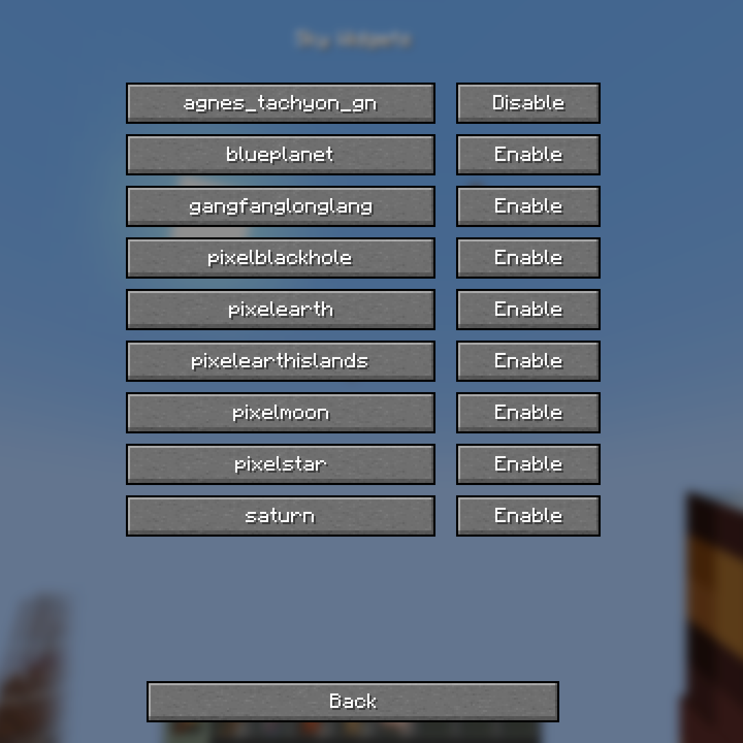 the media menu