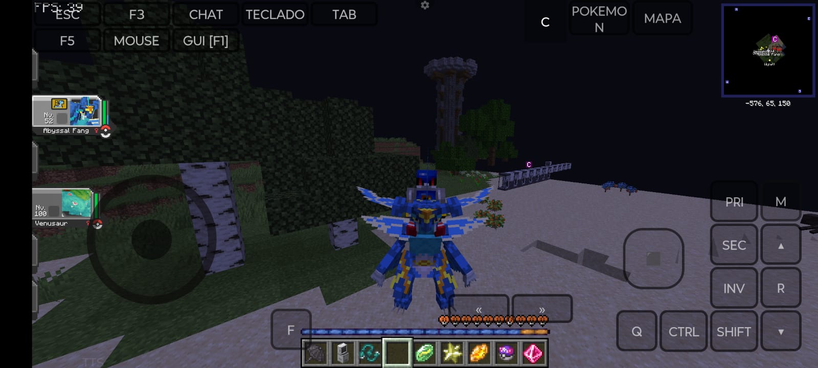 agora da pra montar nesse pokemon