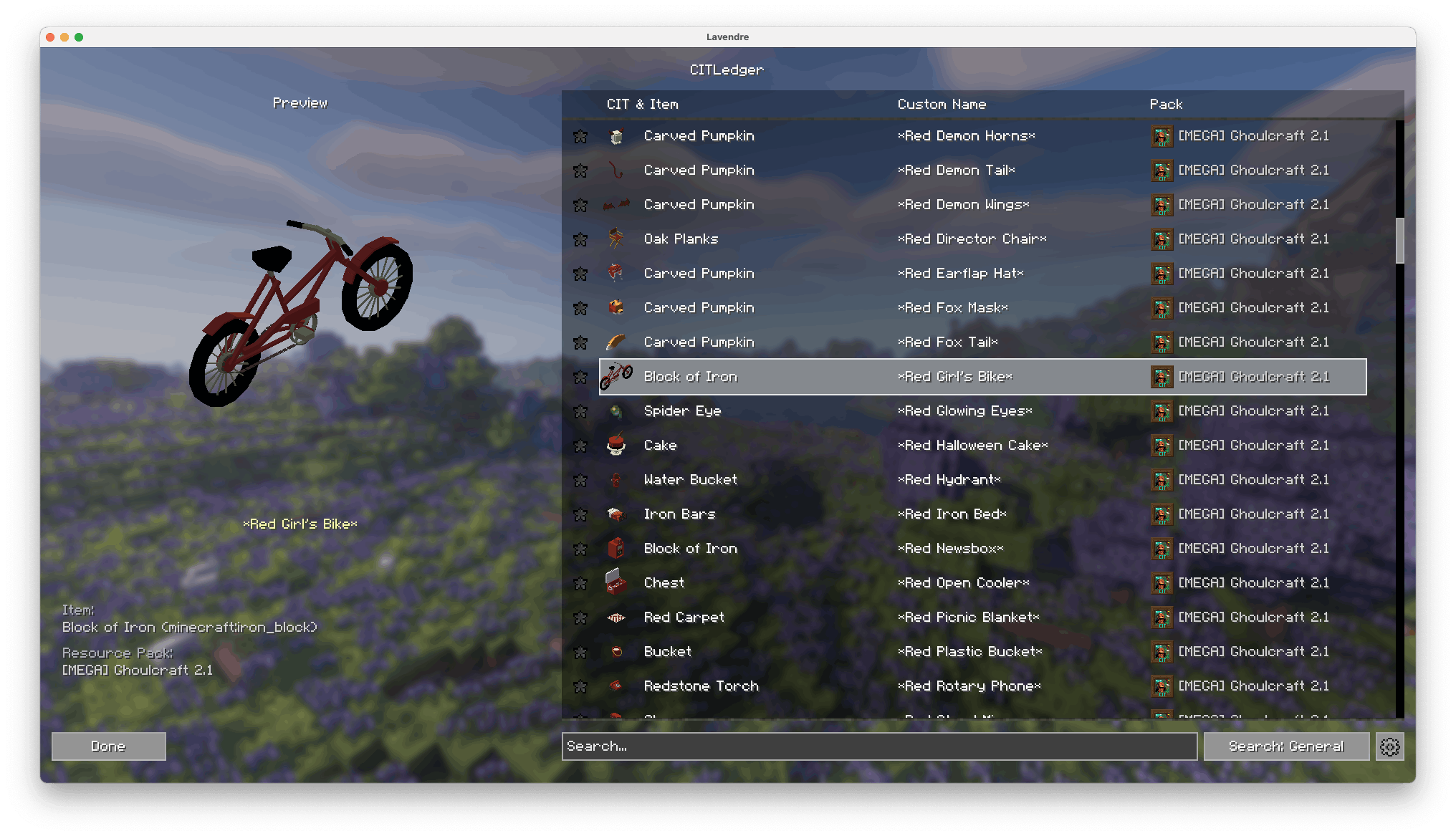 CITL Screen featuring Ghoulcraft CITs