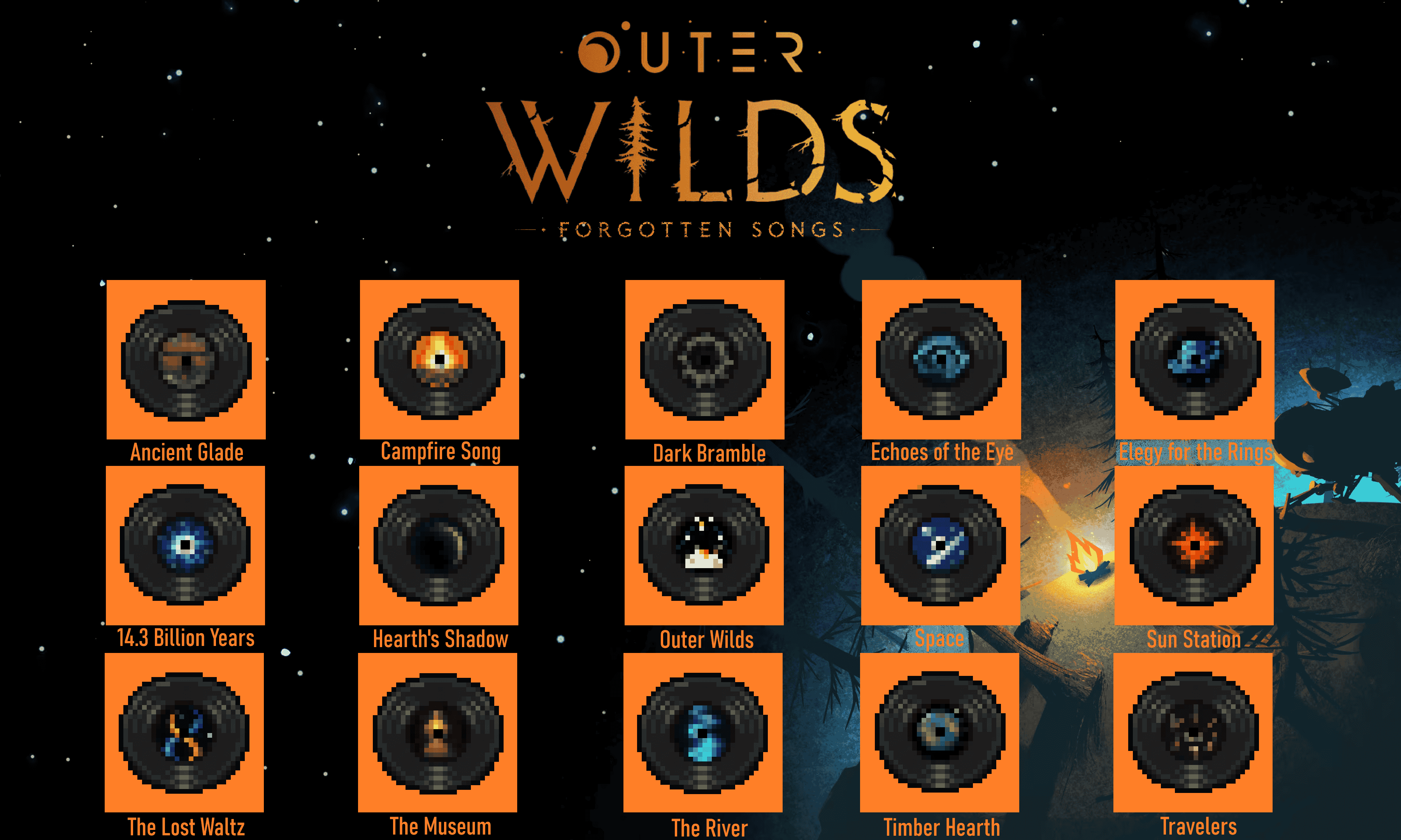 Icons of the Forgotten Songs items